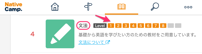 ネイティブキャンプ文法